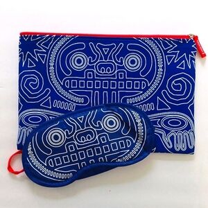 Emirates Flight Cosmetic Bag & Eye Shades NWOT